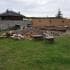 Tvarování jezírka — osazení tvaru a příprava na kamenické práce